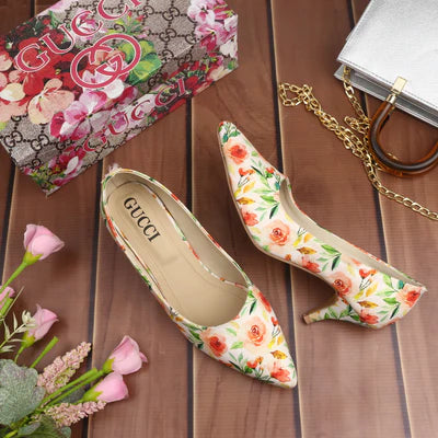 Gucci Flower Pump