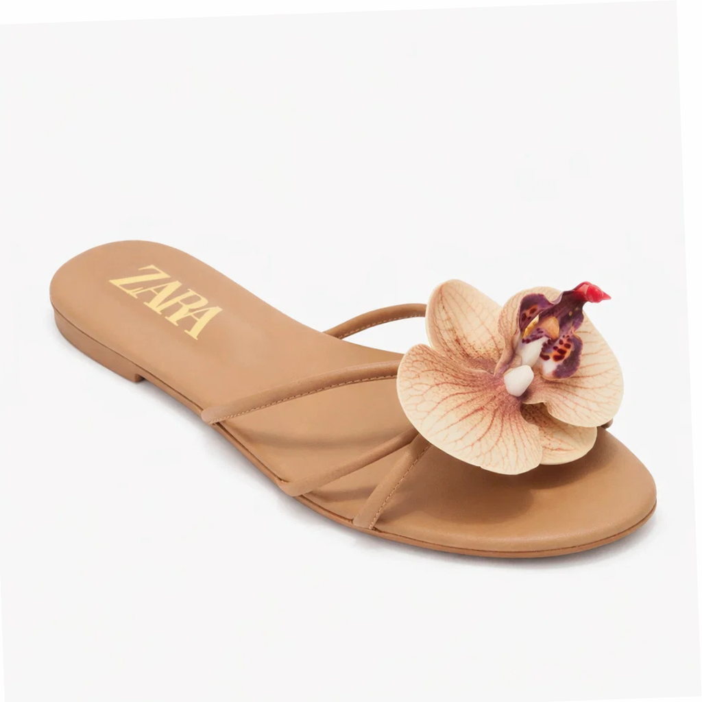 Stylish Flower Slippers Fown