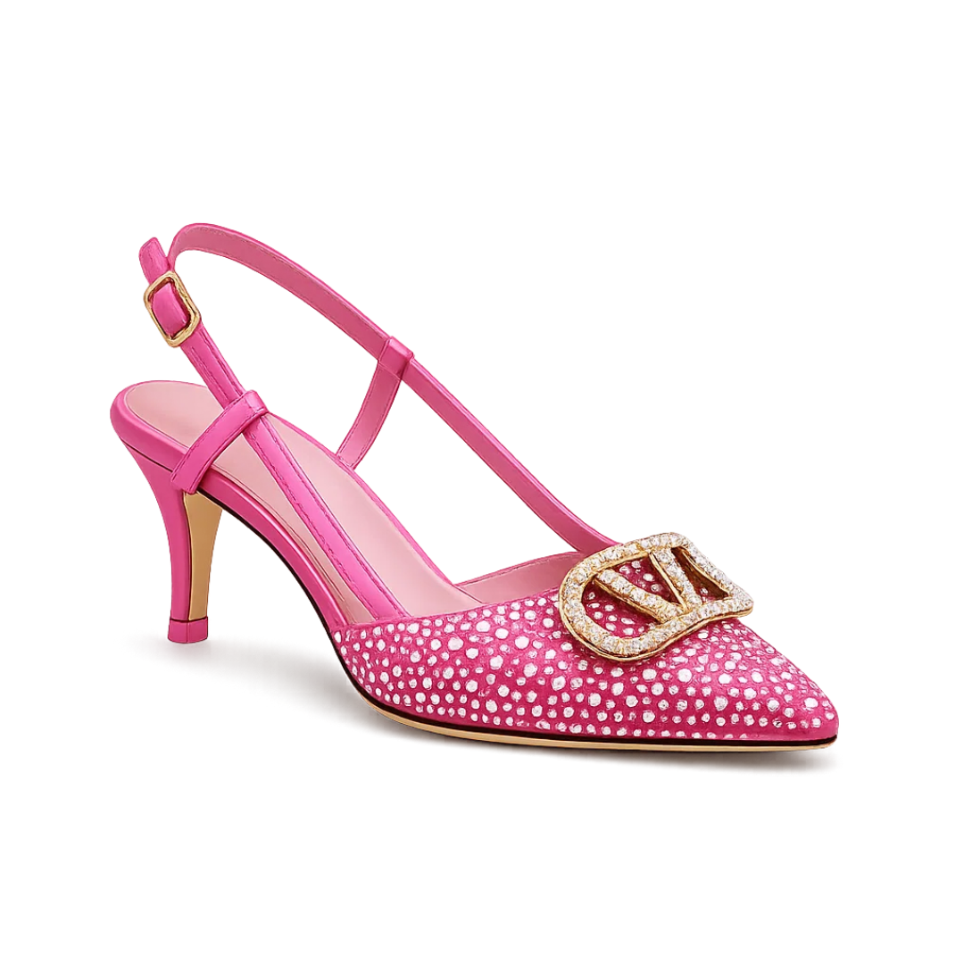Buckle Fancy Heels for Women