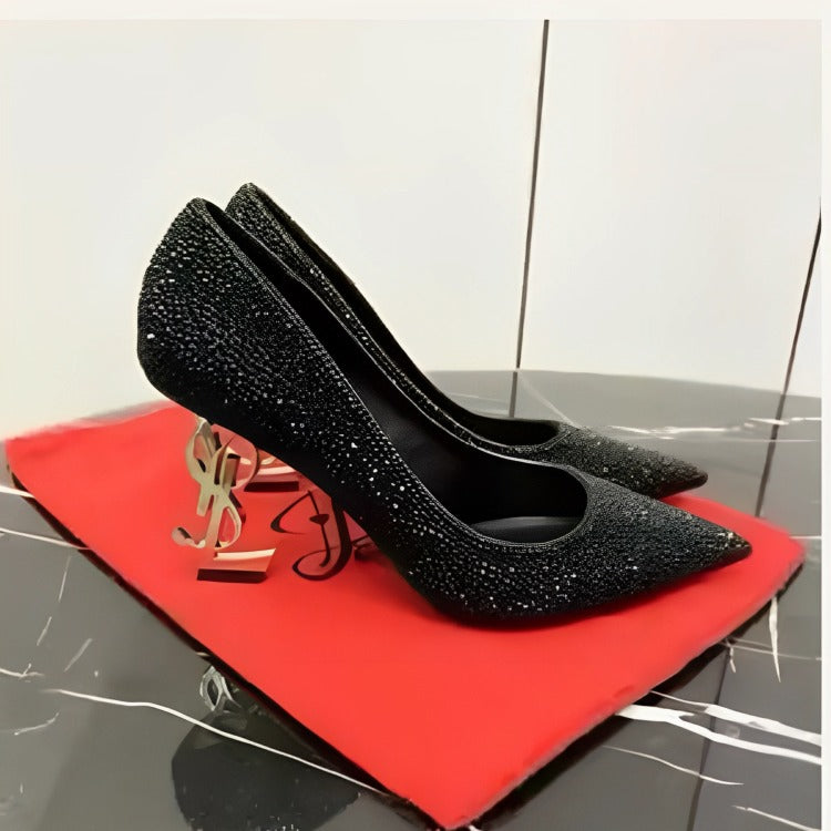 YSL PUMP HEELS FANCY