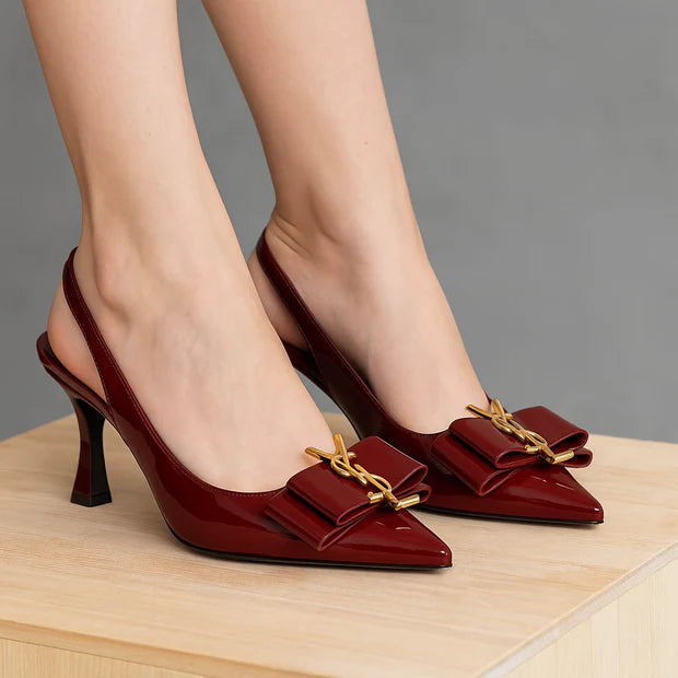 CROWN MULES YSL