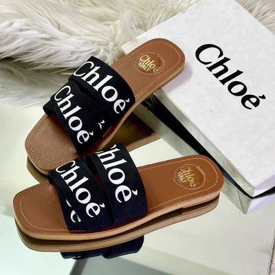 CHLOE DENIUM FLATS