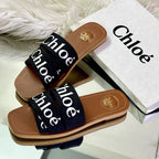 CHLOE DENIUM FLATS