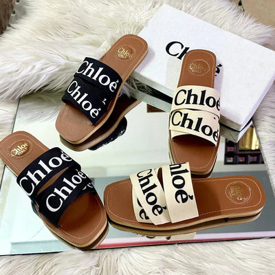 CHLOE DENIUM FLATS
