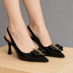 CROWN MULES YSL