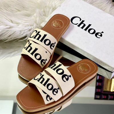 CHLOE DENIUM FLATS