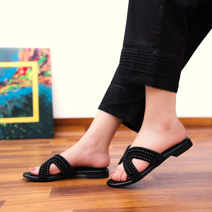 Casual Slippers for Women Black