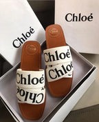 CHLOE DENIUM FLATS