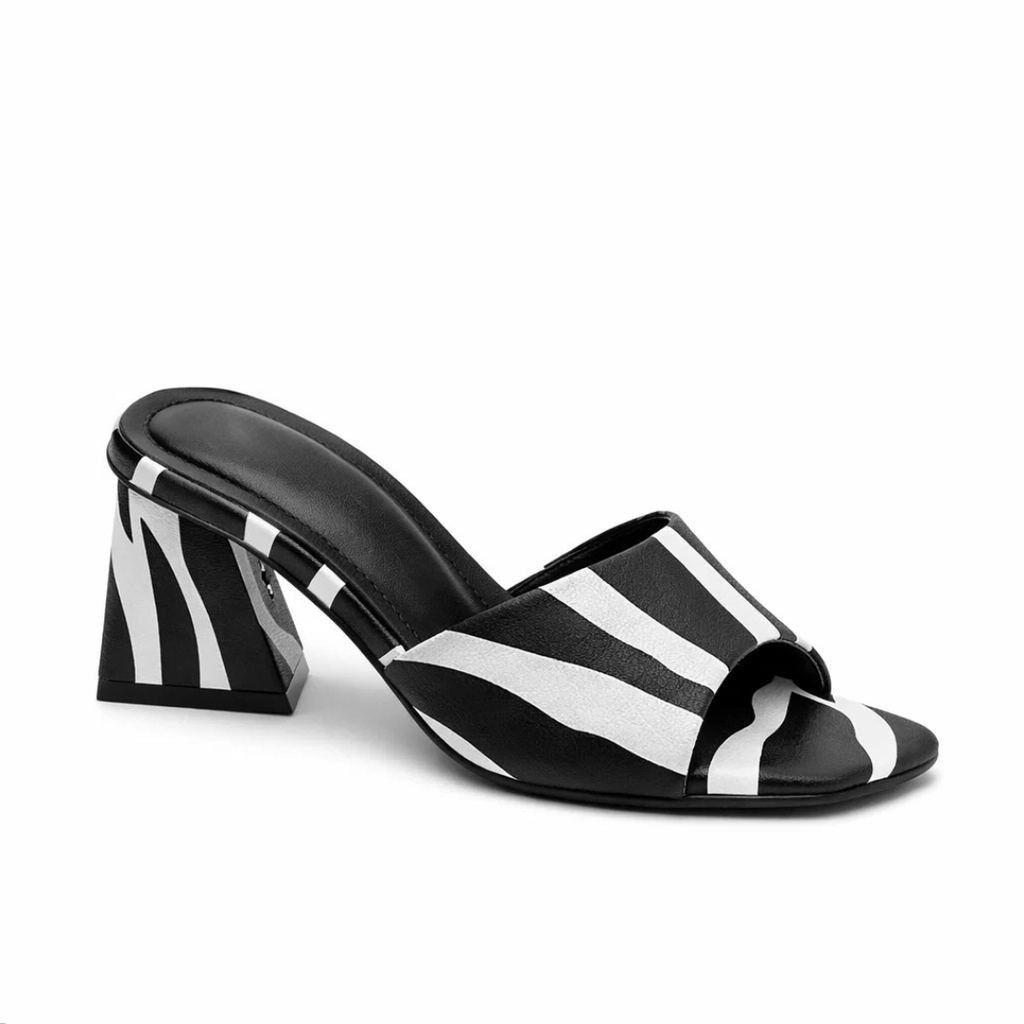 Z Bold Zebra Puff Block Heels – Fashion Aura