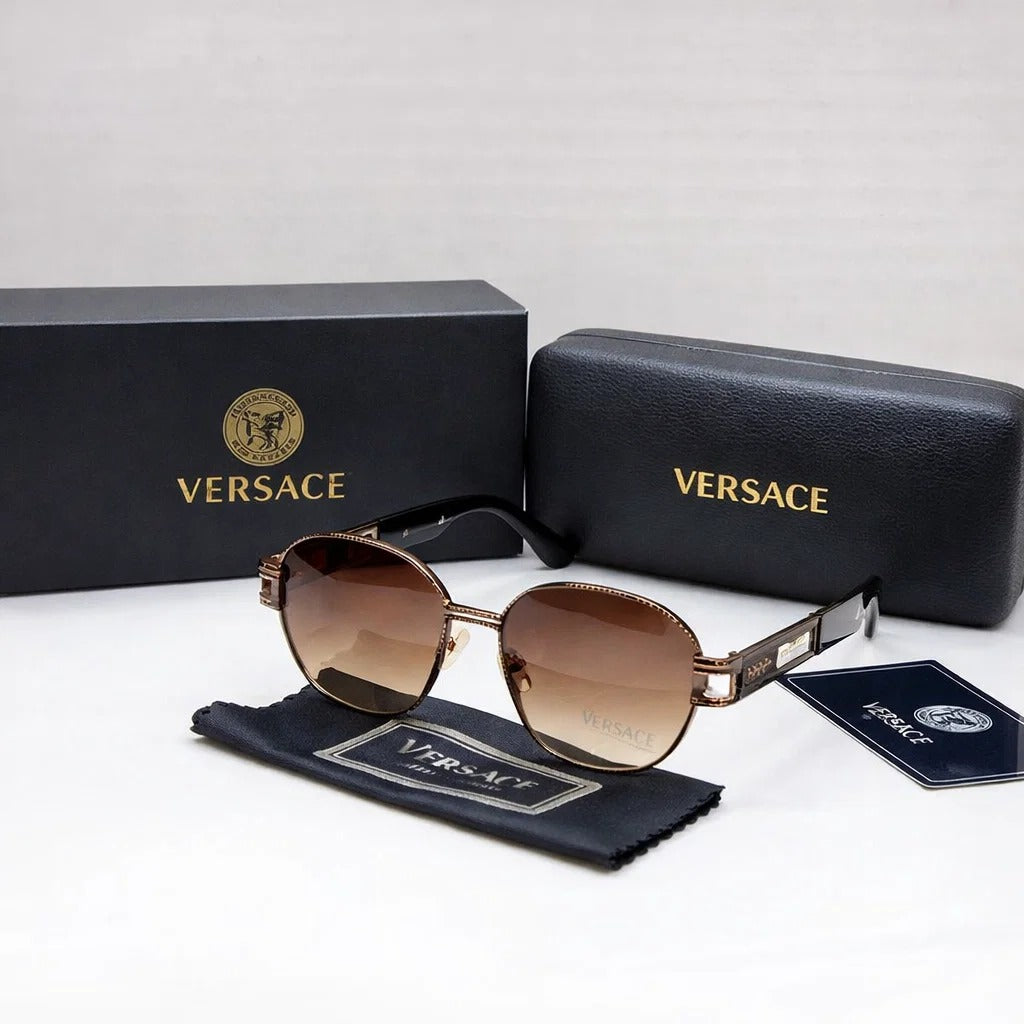 Versace Aura Brown Sunglasses