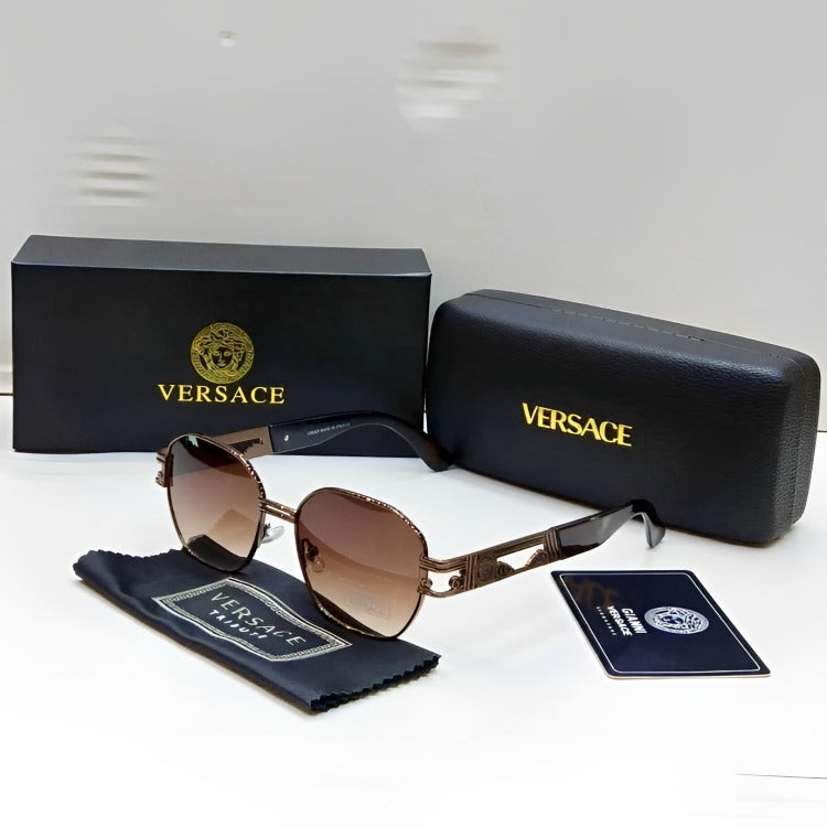 Versace Aura Brown Sunglasses