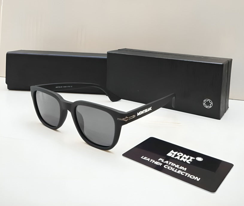 Mont Blanc Classic Black Sunglasses