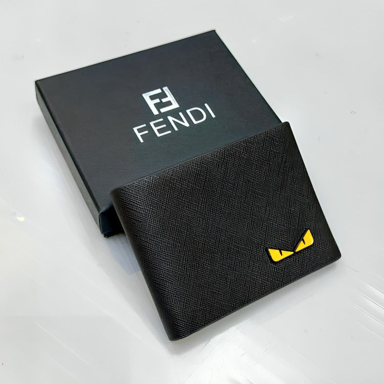 Fendi Men's Wallet COFFEE