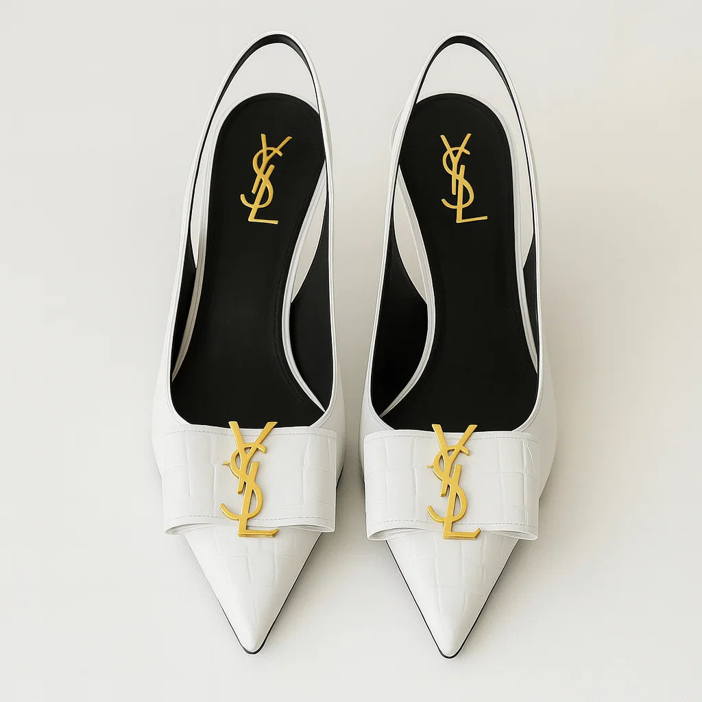 CROWN MULES YSL