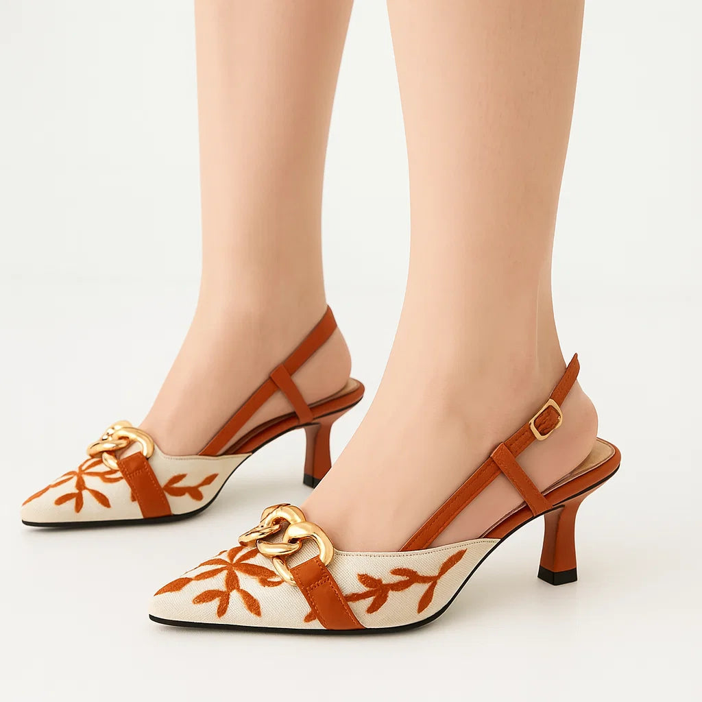 FLORAL EMBROIDERED CHAIN7