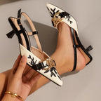 FLORAL EMBROIDERED CHAIN7