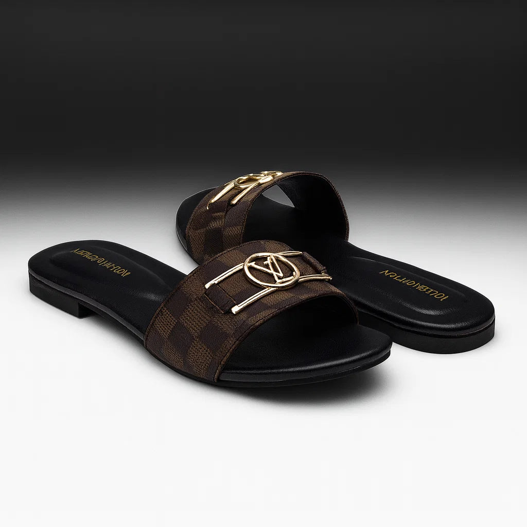 LV Simple Flats (Black)