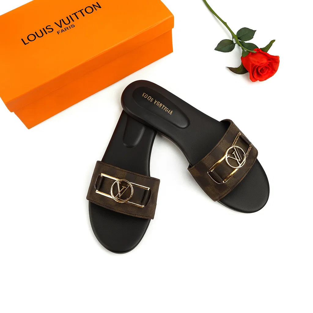 LV Simple Flats (Black)