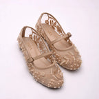 Elara Handcrafted Embellished Pumps